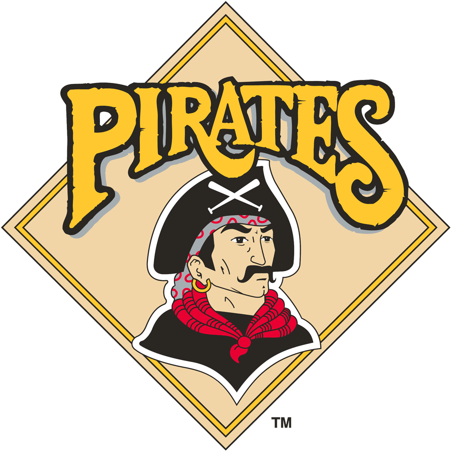 Pittsburgh Pirates 1987-1996 Primary Logo iron on transfers for clothing